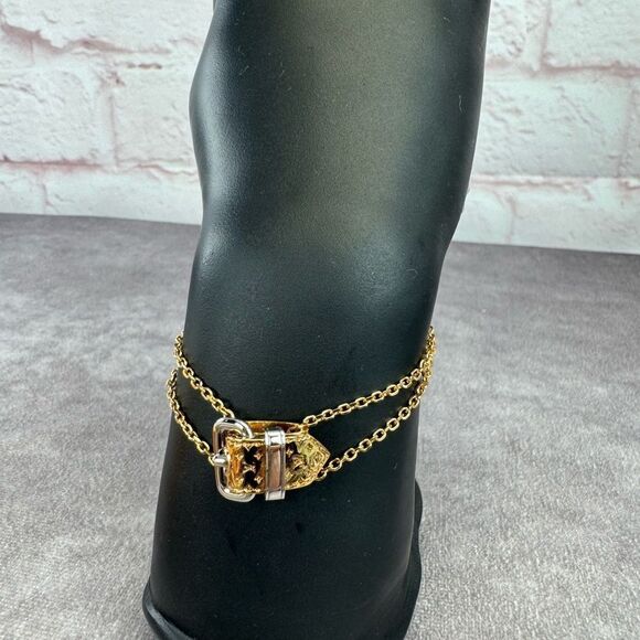 Louis Vuitton Nanogram Belt Double Strand Bracelet - Picture 5 of 16